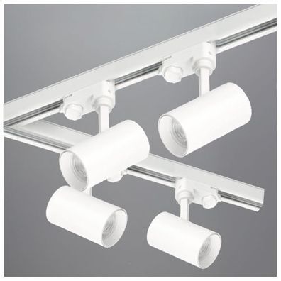 3-Phasen-Schienen-Set Nextrack - Schienensystem Komplett-Set mit 4x GU10 Lampe Weiß