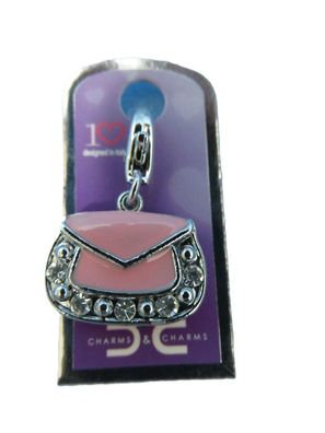 Modeschmuck, Kettenanhänger Charms, Handtasche, 5527-006