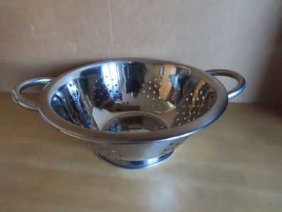 Sieb Durchschlagsieb Abschüttsieb mit Griffe Metall / ca. 8,5 cm hoch