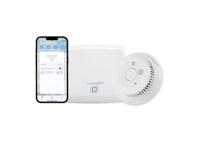 Homematic IP Starter Set Mini - Rauchmelder mit LED-Notbeleuchtung & Sirene