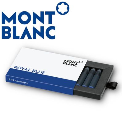 Montblanc Tintenpatronen royal blue