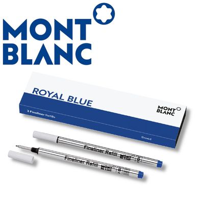 Montblanc Fineliner-Minen B royal blue