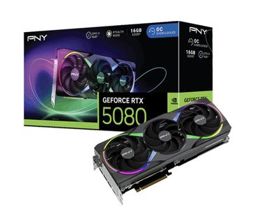 PNY GeForce RTX 5080 EPIC-X RGB OC 16 GB GDDR7 256 Bit - Kaufen