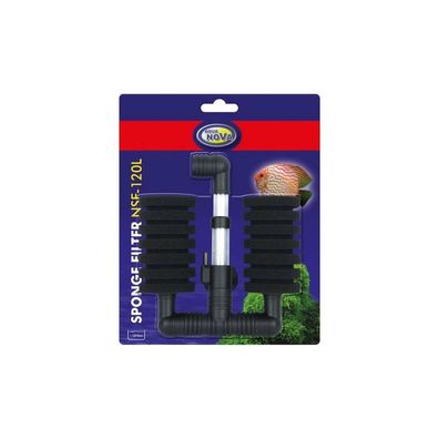 Aqua Nova Doppelter Bio-Schwammfilter NSF-120L