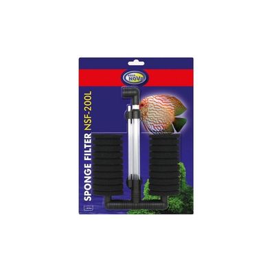 Aqua Nova Doppelter Bio-Schwammfilter NSF-200L