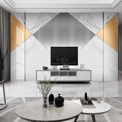 Fototapete Kreative Metall Linien Wanddeko Wohnzimmer Schlafzimmer 10420