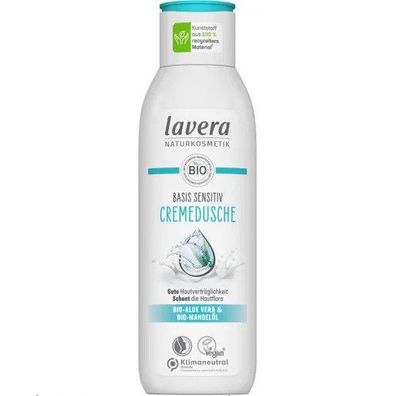 Lavera Naturkosmetik -Basis Sensitiv Cremedusche - 250 ml