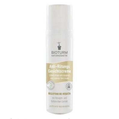 Bioturm Naturkosmetik  - Anti-Rötungs Gesichtscreme - 75 ml