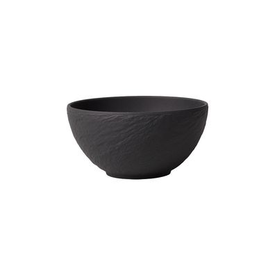 Villeroy & Boch Vorteilset 4 Stück Manufacture Rock Bol Premium Porcelain schwarz