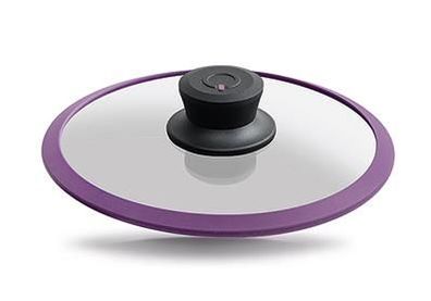 Gastrolux Deckel mit Silikonring - 24cm - Violett 24-5V