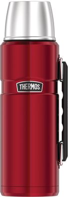 Thermos Stainless KING Beverage BOTTLE 1,20 Trinkflasche – Vorteilsset mit Reinigu