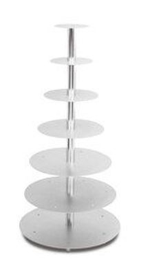 Sambonet Buffet Aluminium/7 Etagen Tortenständer 47100-07