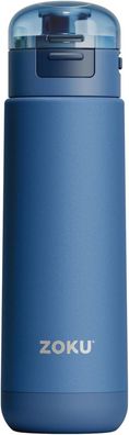 ZOKU Zoku - Edelstahl Trinkflasche Sport 0,5L Blue ZK 504-102 815706024348