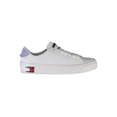 Tommy Hilfiger White Polyester Women Sneaker