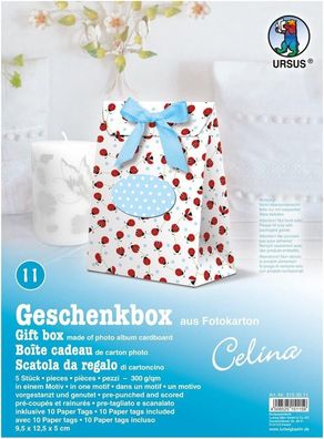 Geschenkbox * Marienkäfer Kommunion Firmung Konfirmation