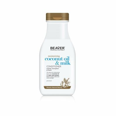 Beaver Biber Coconut OIL & QUINOA feuchtigkeitsspendende Pflegespülung 350 ml