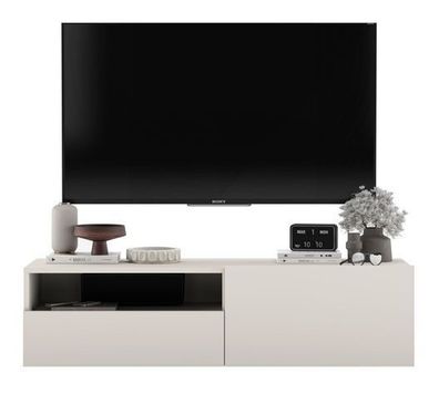 TV Schrank Loft Industrial TV-Hängeschrank mit Schublade TV Möbel Loft Kachmir matt