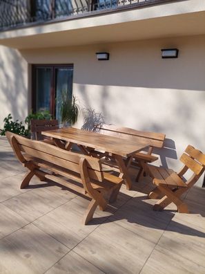 Gartenmöbel Gartensitzgruppe TYROL Möbel Parkmöbel Set * *