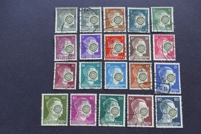 Deutsches Reich MiNr.781-798 gestempelt (SW 236)