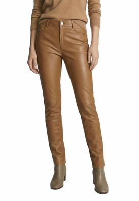 Lederleggings Ricano Pandor camel