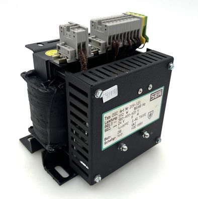 SBA DGC 209-121 Transformator 380/400/420V auf 24V DC 192W Industrie Trafo T9/188