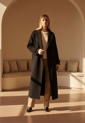 Damenmantel Ricano Mirella schwarz