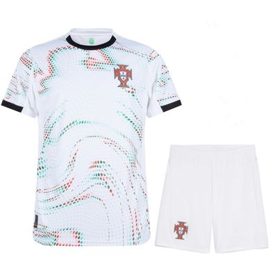 Portugal Fußball Trikot 2025-2026 Auswärtstrikot Set für Kinder