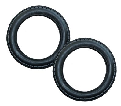 2 Stück 12" Reifen 12½ x 1.75 = 47-203 Kinderwagen Roller Dreirad Anhänger