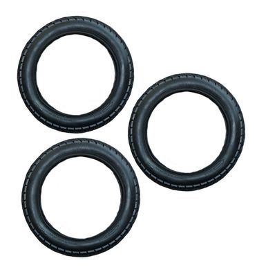 3 Stück 12" Reifen 12½ x 1.75 = 47-203 Kinderwagen Roller Dreirad Anhänger