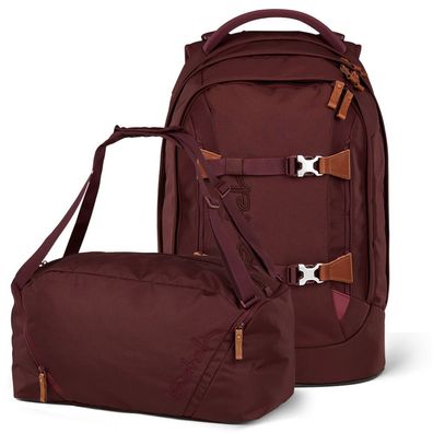 satch pack Set aus pack + Sporttasche PakDuf-25, Nordic Ruby, Mädchen & Jungen