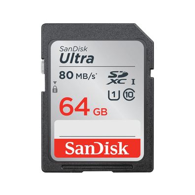 SanDisk Ultra Memory Card 64 GB SDXC UHS-I Class 10