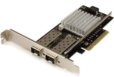 StarTech. com 2 Port 10G Fiber Network Card with Open SFP+ - PCIe, Intel Chip B-WARE