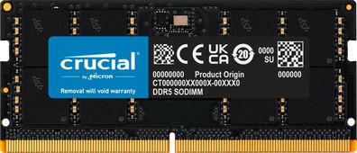 Crucial CT32G56C46S5 Speichermodul 32 GB 1 x 32 GB DDR5