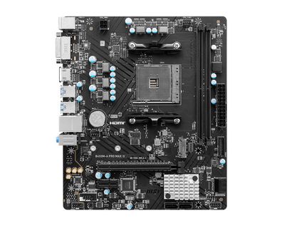 MSI B450M-A PRO MAX II Motherboard AMD B450 Sockel AM4 micro ATX