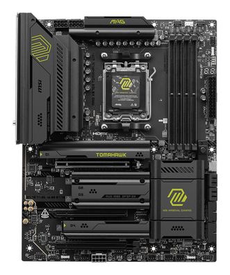 MSI MAG X870E Tomahawk WIFI Motherboard AMD X870E Sockel AM5 ATX