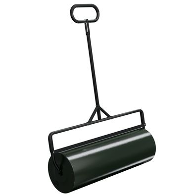 HAGO® Rasenwalze Gartenwalze Rasenroller Handwalze 90cm Stahl 63L Wasser Sand