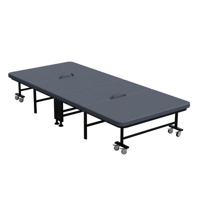 HAGO® Gästebett Klappbett Rollbett Notbett Metallbett Faltbett 80x190cm Rollen