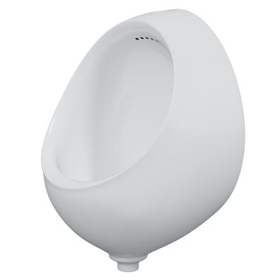 HAGO® Urinal Pissoir Keramik Urinalbecken Wandmontage Zulauf oben Weiß