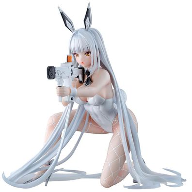 BANDAI Blanc im Bunny-Kostüm | Goddess of Victory: Nikke Sammelfigur | 13 cm