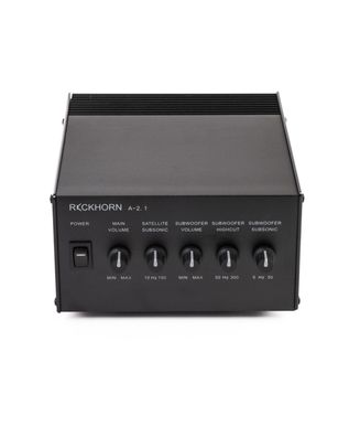 Reckhorn Stereo Verstärker 2.1 Mono Subwoofer - Stereo Endstufe & Aktivweiche