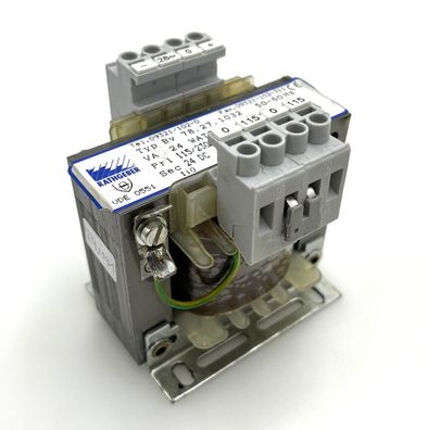 Rathgeber Transformator BV 78.27.1032 115/230V auf 24V DC 24VA T9/191