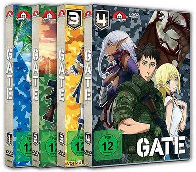 Gate - Staffel 1 - Vol.1-4 - Bundle - DVD - NEU