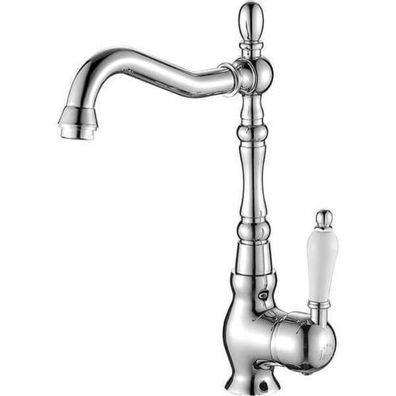 Küchenarmatur Wasserhahn EVORA Küchenmischer für Küche in Silber