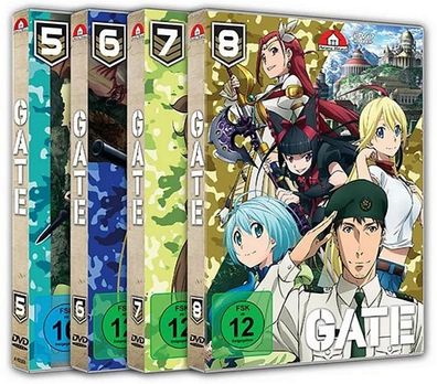 Gate - Staffel 2 - Vol.5-8 - Bundle - DVD - NEU