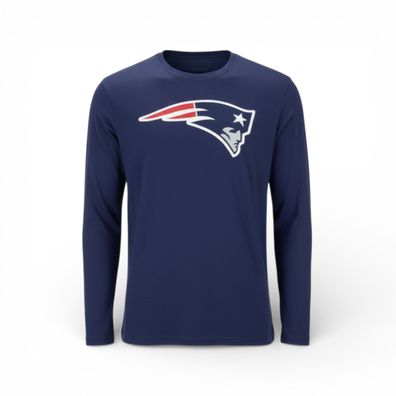 Fanatics NFL New England Patriots Herren langarm T-Shirt blau 1568MNVY1ADNEP