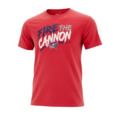 Fanatics NHL Columbus Blue Jackets Herren T-Shirt Fire Cannon 1878MURD1HTCBJ