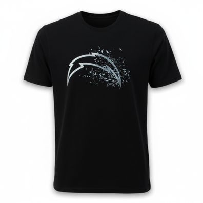 Fanatics NFL Los Angeles Chargers Herren Logo T-Shirt Schwarz 1878MBLK7HWLA2