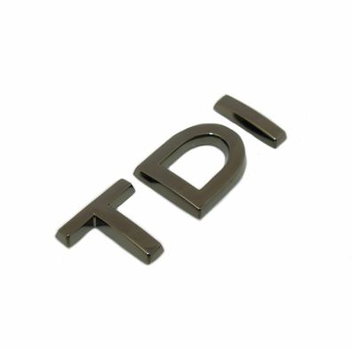 Original VW TDI Schriftzug Logo Emblem selbstklebend Heckklappe Passat Jetta OE