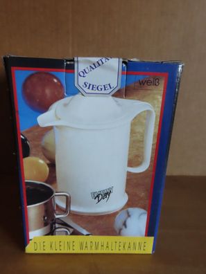 Warmhaltekännchen kleine Warmhaltekanne weiß 300ml