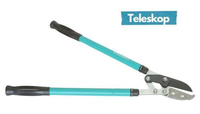 Teleskop Astschere Getriebeastschere Amboss Baumschere Mit Teleskopstiel 60-93cm